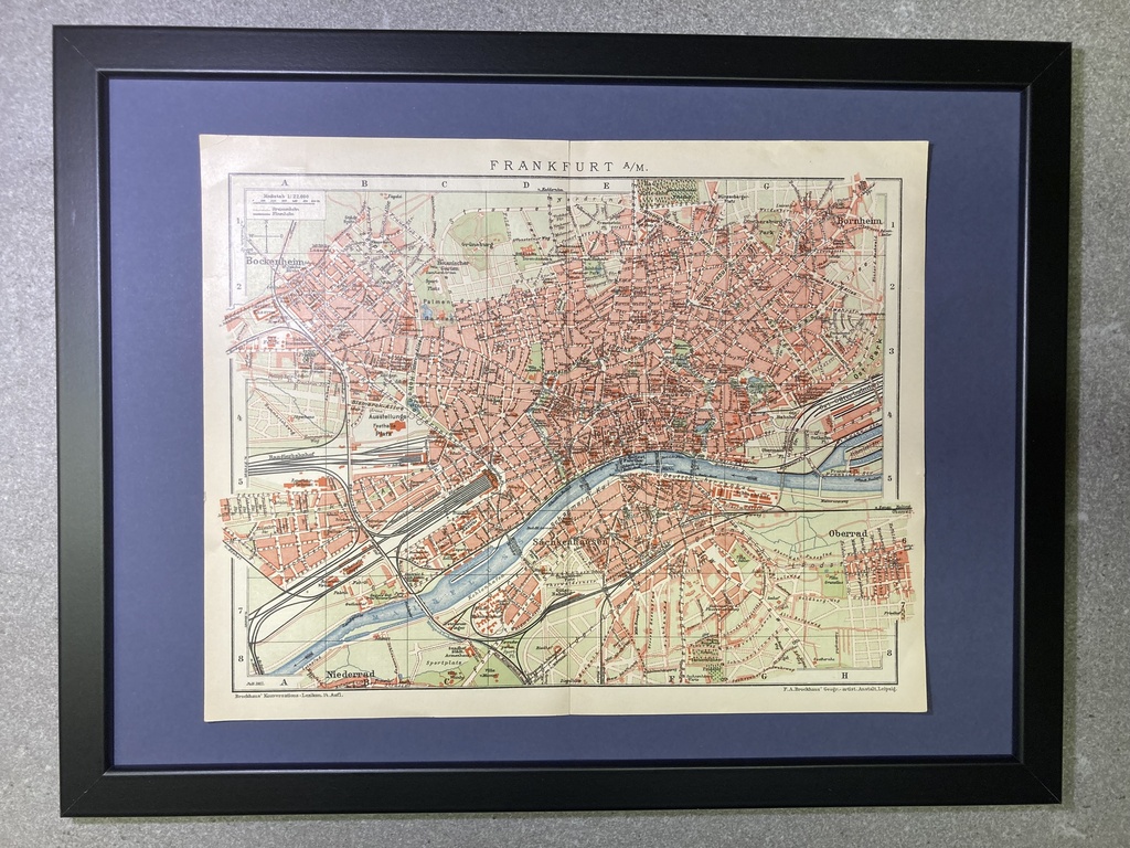 Stadtplan Frankfurt