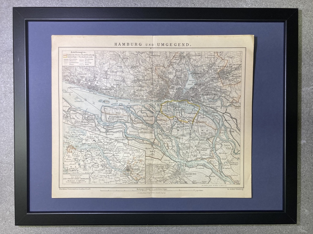 Stadtplan Hamburg